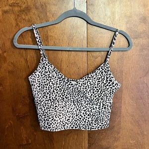 cheetah print tank top